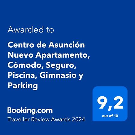 Centro De Asuncion Nuevo Apartamento, Comodo, Seguro, Piscina, Gimnasio Y Parking Esterno foto